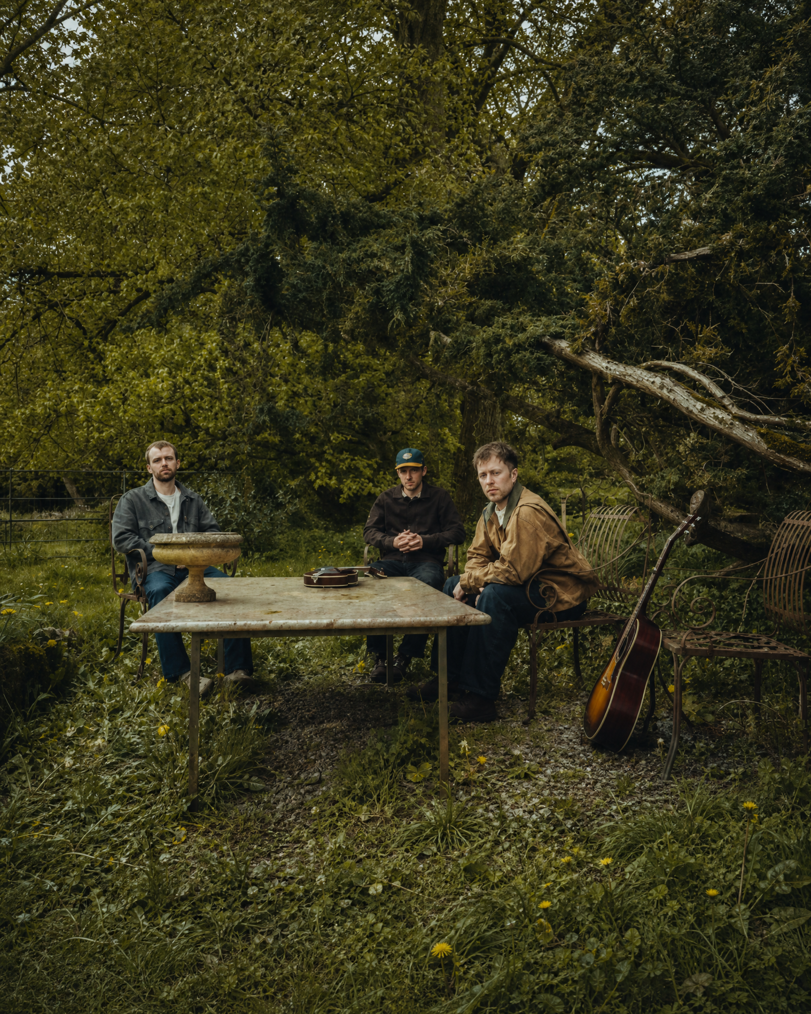 Kingfishr en una mesa al aire libre. Foto: Casey King.
